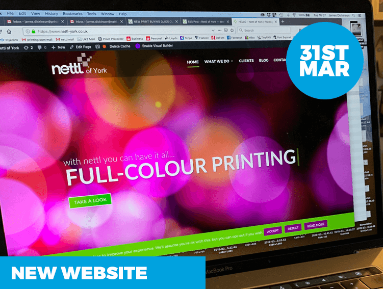 OUR NEW WEBSITE IS NOW LIVE