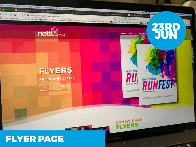 Flyer Page