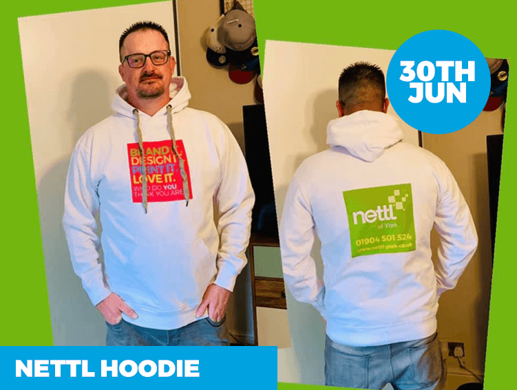 BRANDED NETTL OF YORK HOODIE!