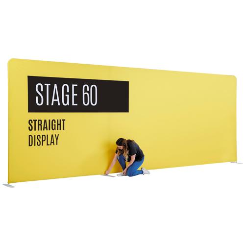 NEW! 6m Straight Fabric Display Stand