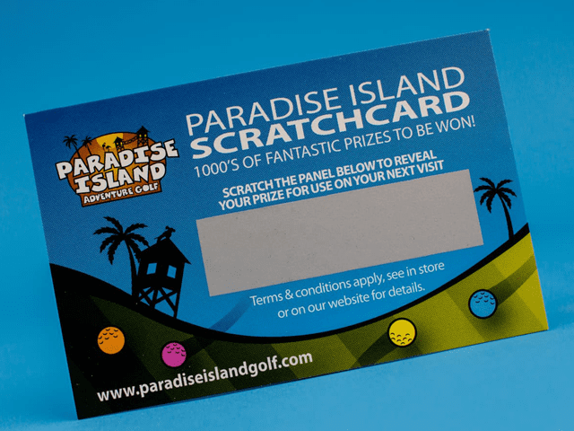 Direct Mail Scratch cards