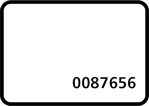 cards with sequential numbers in York