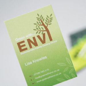 Uncoated business cards York