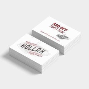 Hollah Business Card | Nettl of York