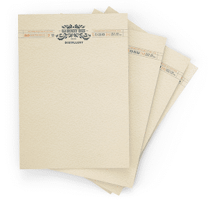 cream natural letterheads york