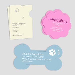 die cut business cards york