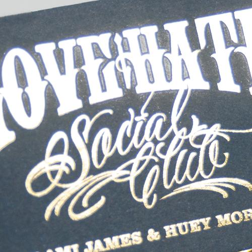 Silver Foil Business Cards York | Nettl of York