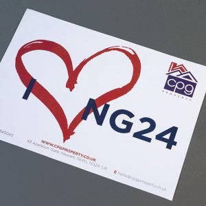 york glossy leaflet printing