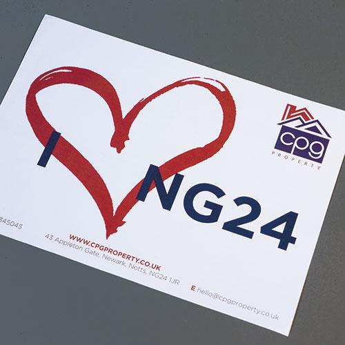 york glossy leaflet printing